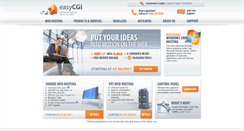 Desktop Screenshot of easycgi.com