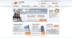 Desktop Screenshot of members.easycgi.com