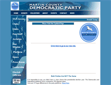 Tablet Screenshot of martincountydemocr.easycgi.com